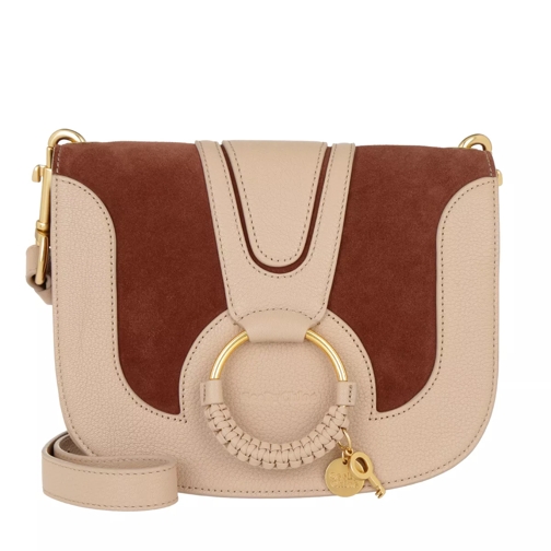 See By Chloé Hana Shoulder Bag Magnetic Snap Leather Faded Borsetta a tracolla