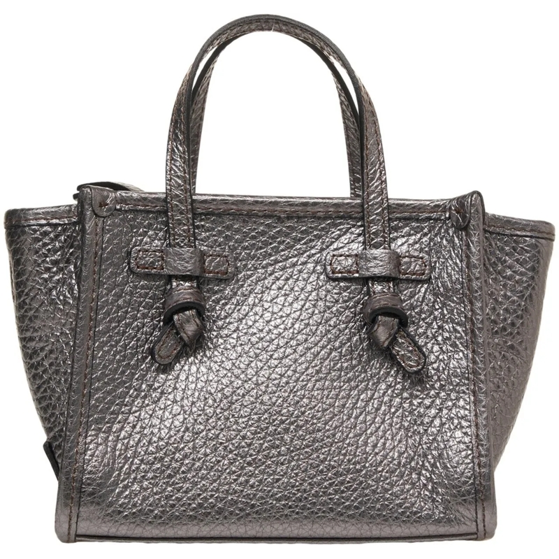 Gianni Chiarini Fourre-tout Grained leather hand bag grau