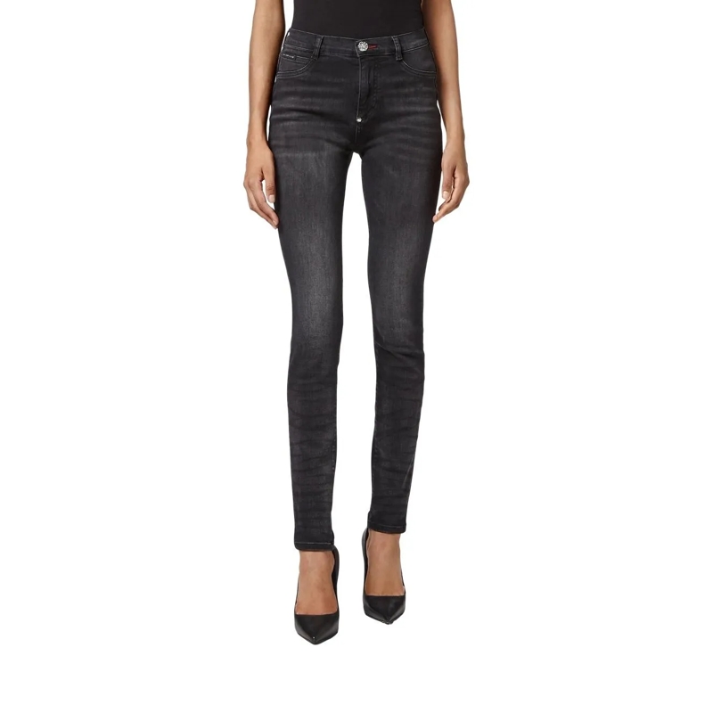 Philipp Plein Skinny-Leg-Jeans Jeggings grau(Image 2)