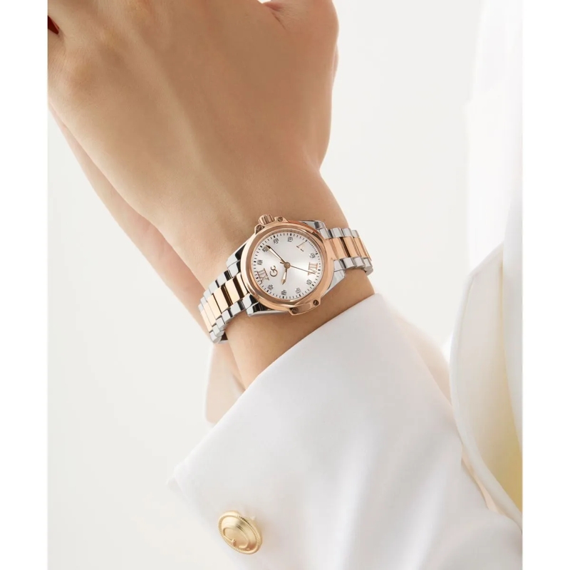 GC Quarzuhr Quarz-Analoguhr Gc Bolt Lady Mini rose(Image 6)