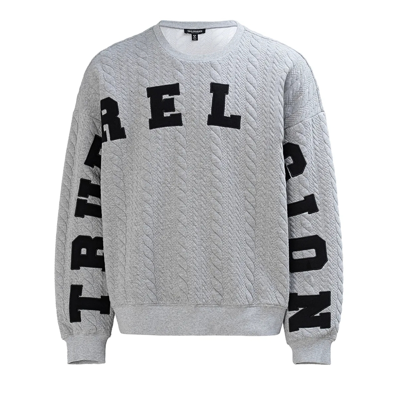 True Religion  Sweatshirt grau
