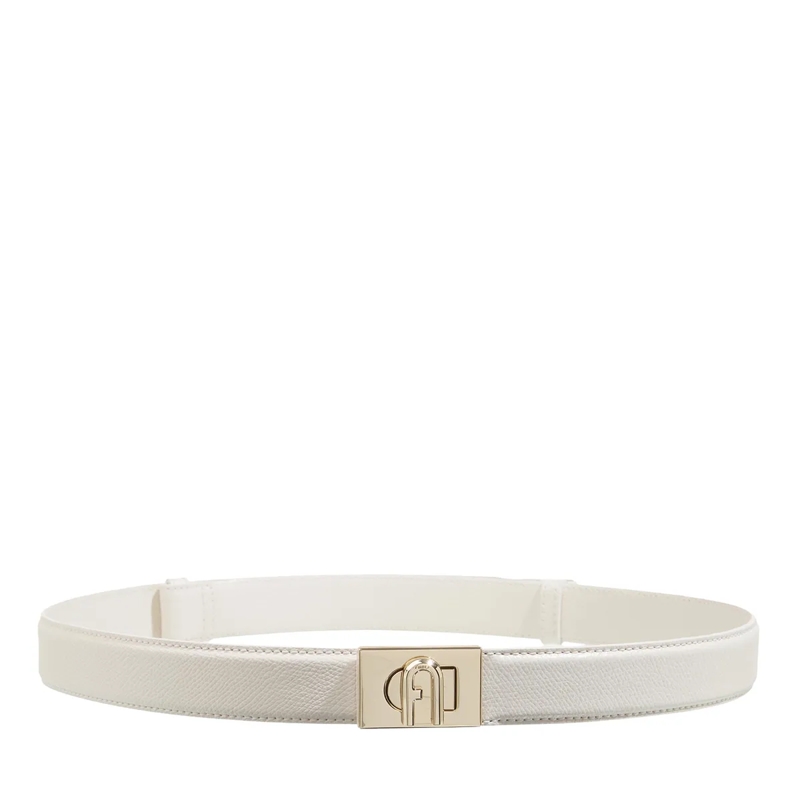 Furla Ceinture en cuir Furla 1927 Adjustable Belt H.3 Panna(Image 3)