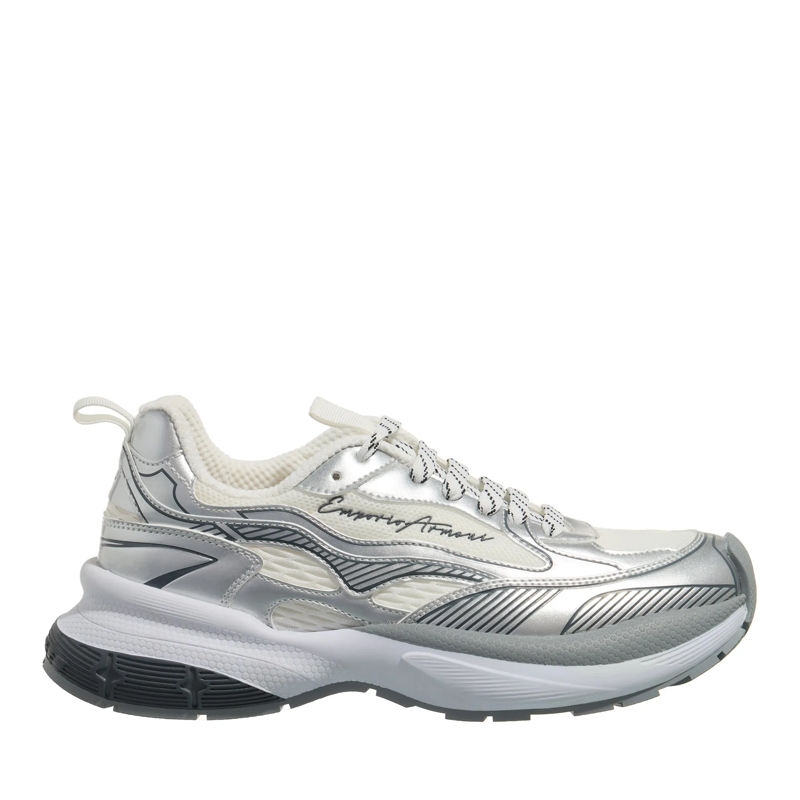 Emporio Armani Low-Top-Sneaker Aura Sneaker Silver