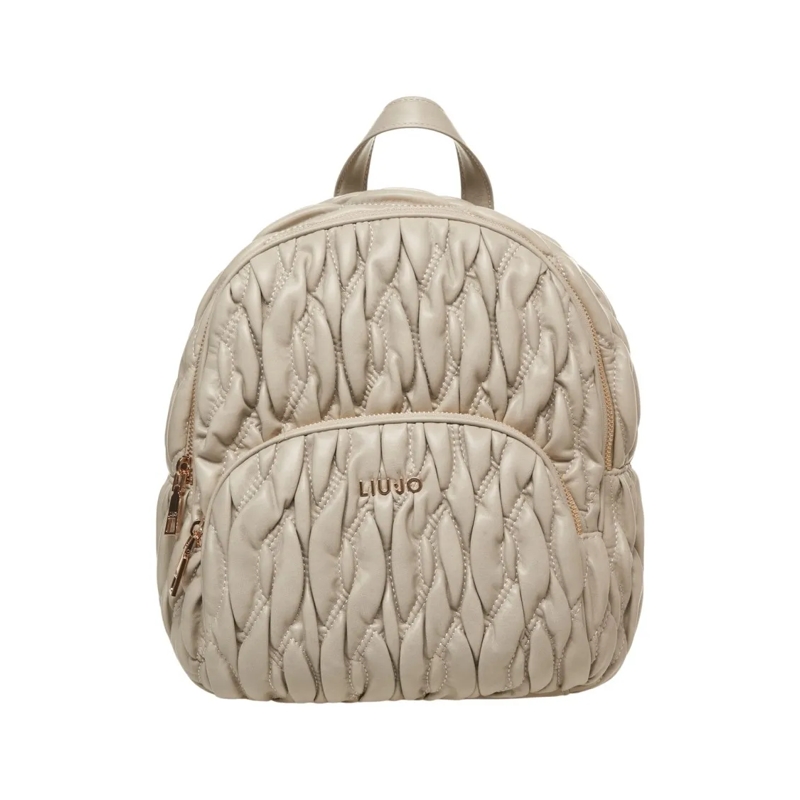 LIU JO Rucksack Aide' Quilted Backpack Neutrals