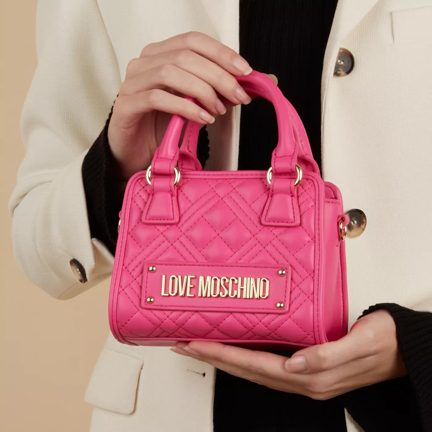Love Moschino Crossbody bags Quilted Bag Rosa Handtasche JC4016PP in poeder roze