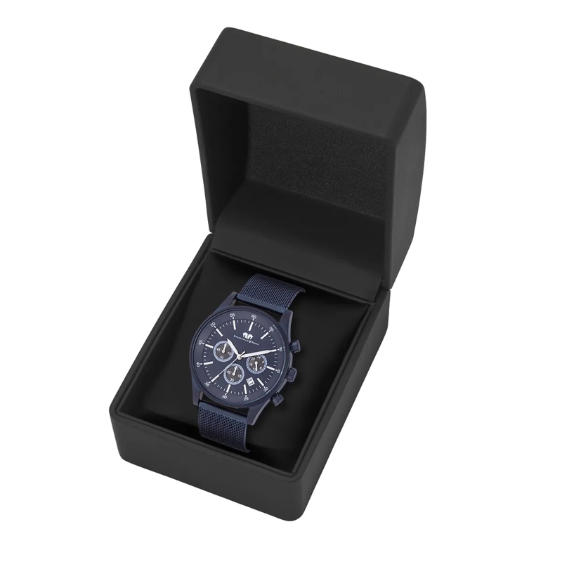 Rhodenwald & Söhne Automatikuhr Herren Armbanduhr Goodwill Edelstahl blau(Image 7)