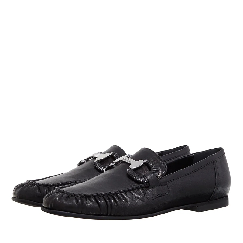Karl Lagerfeld Pumps Eleia Brooch Loafer Black Lthr(Image 8)