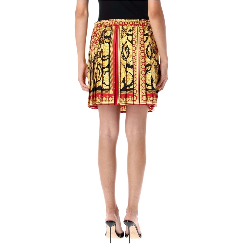 Versace Minijupe Mini Skirt Parada Barocco Parade Barocco Red mehrfarbig(Image 2)