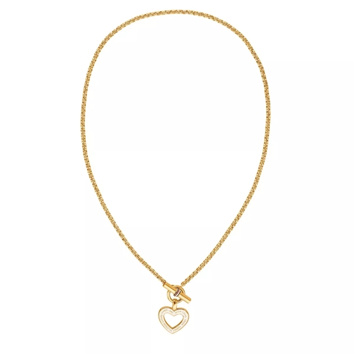 Tommy Hilfiger Classic Signature Necklace Gold Kurze Halskette