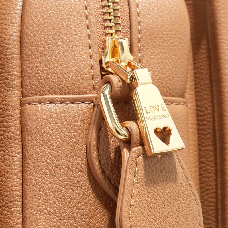 Love Moschino Crossbody Bag Love Lettering Cammello(Image 4)