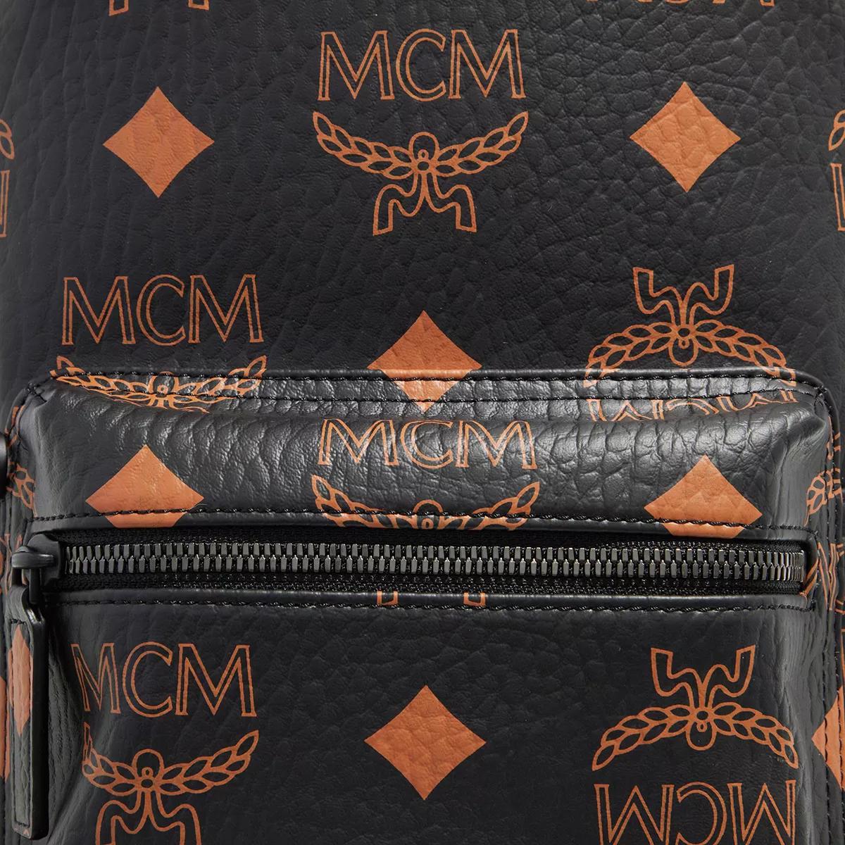 MCM Stark Maxi Mn Vi Backpack Small Black Backpack