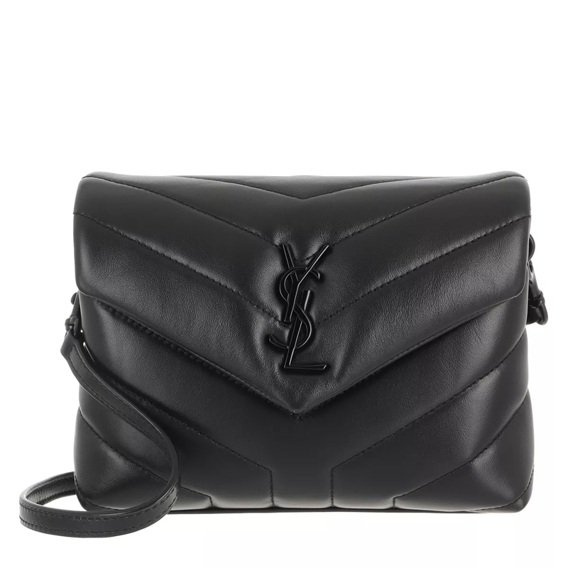 Saint Laurent Minitasche LouLou Shoulder Bag Leather Black