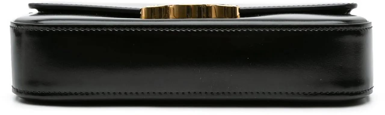 Thumbnail - Celine Hobo Bags - 2023 Shiny Calfskin Claude Chain Shoulder Bag - Gr. unisize - in Schwarz - für Damen