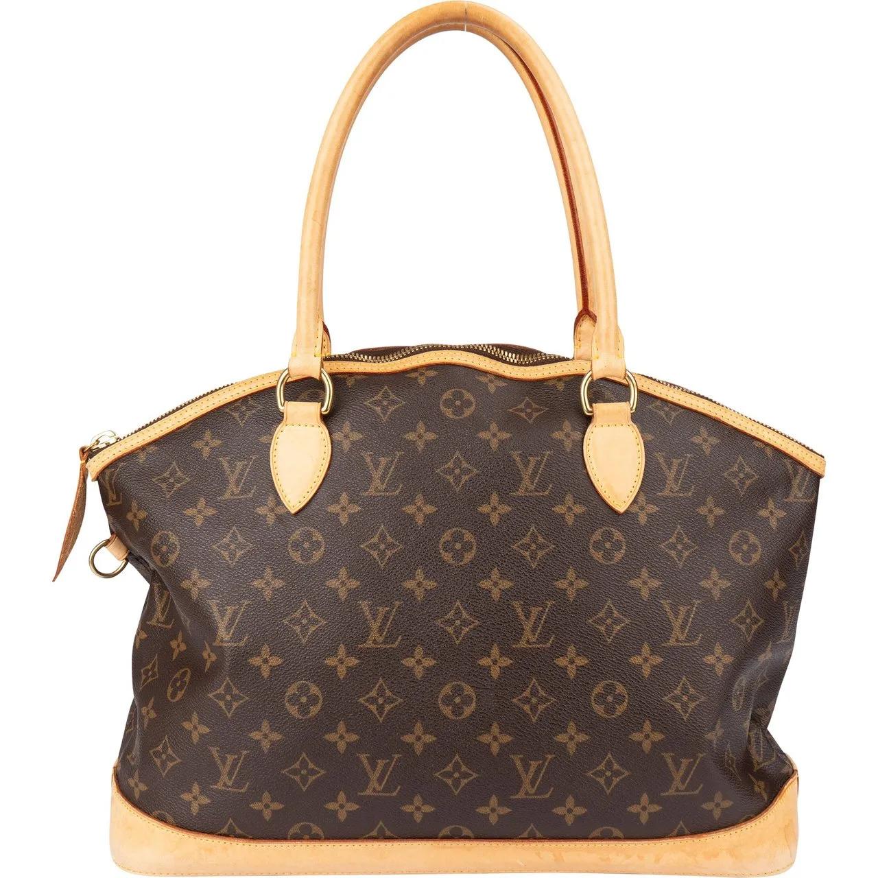 Thumbnail - Louis Vuitton Crossbody Bags - Louis Vuitton Canvas Monogram Lockit Horizontal Ha - Gr. unisize - in Braun - für Damen