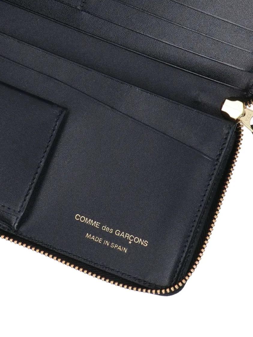 Thumbnail - Comme des Garcons Portemonnaies - Polka Dot Zip Wallet – Black - Gr. unisize - in Schwarz - für Damen