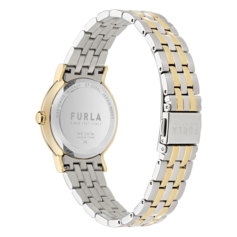 Furla Quarzuhr Quarz-Analoguhr Furla Easy Shape silber(Image 3)