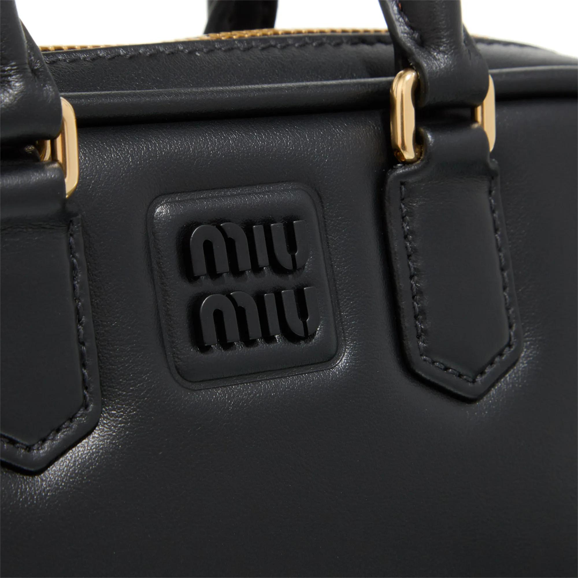 Miu Crossbody bags Arcadie Mini in zwart