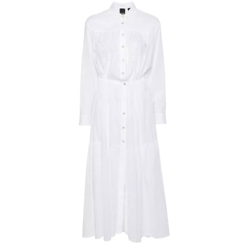 PINKO Long Dress White Robes d'été