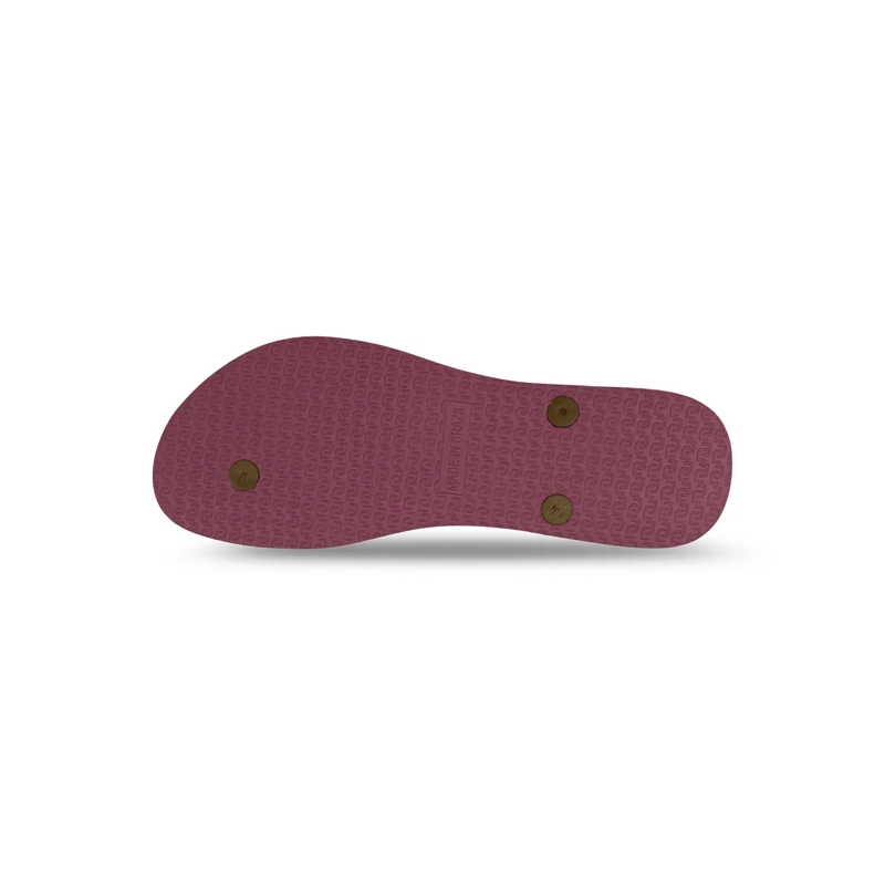 UZURII Flip Flops Zehentrenner Gold Crocodile Switch ruby(Image 7)