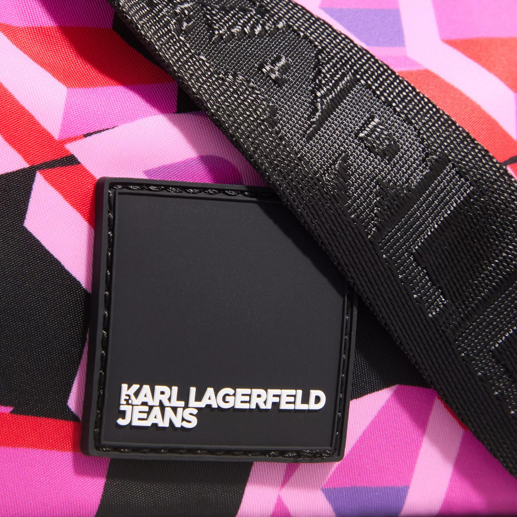 Karl Lagerfeld Jeans Pochettes Urban Nylon Shoulderbag in roze
