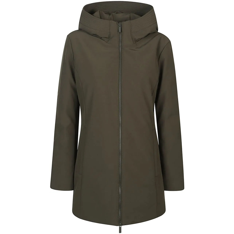 Woolrich Veste de transition New Firth Down Parka Green grün