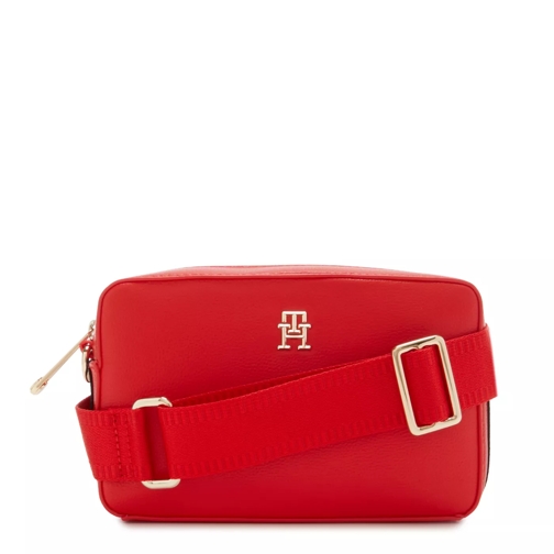 Tommy Hilfiger Tommy Hilfiger Essential Rote Umhängetasche AW0AW1 Rot Borsetta a tracolla