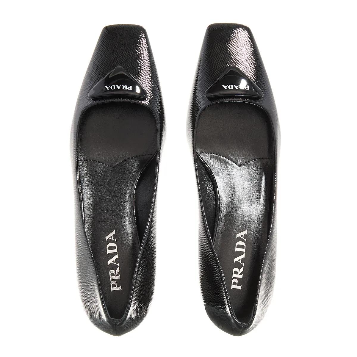 Thumbnail - Prada Hohe Schuhe - Saffiano Leather Pumps - Gr. 38 (EU) - in Schwarz - für Damen