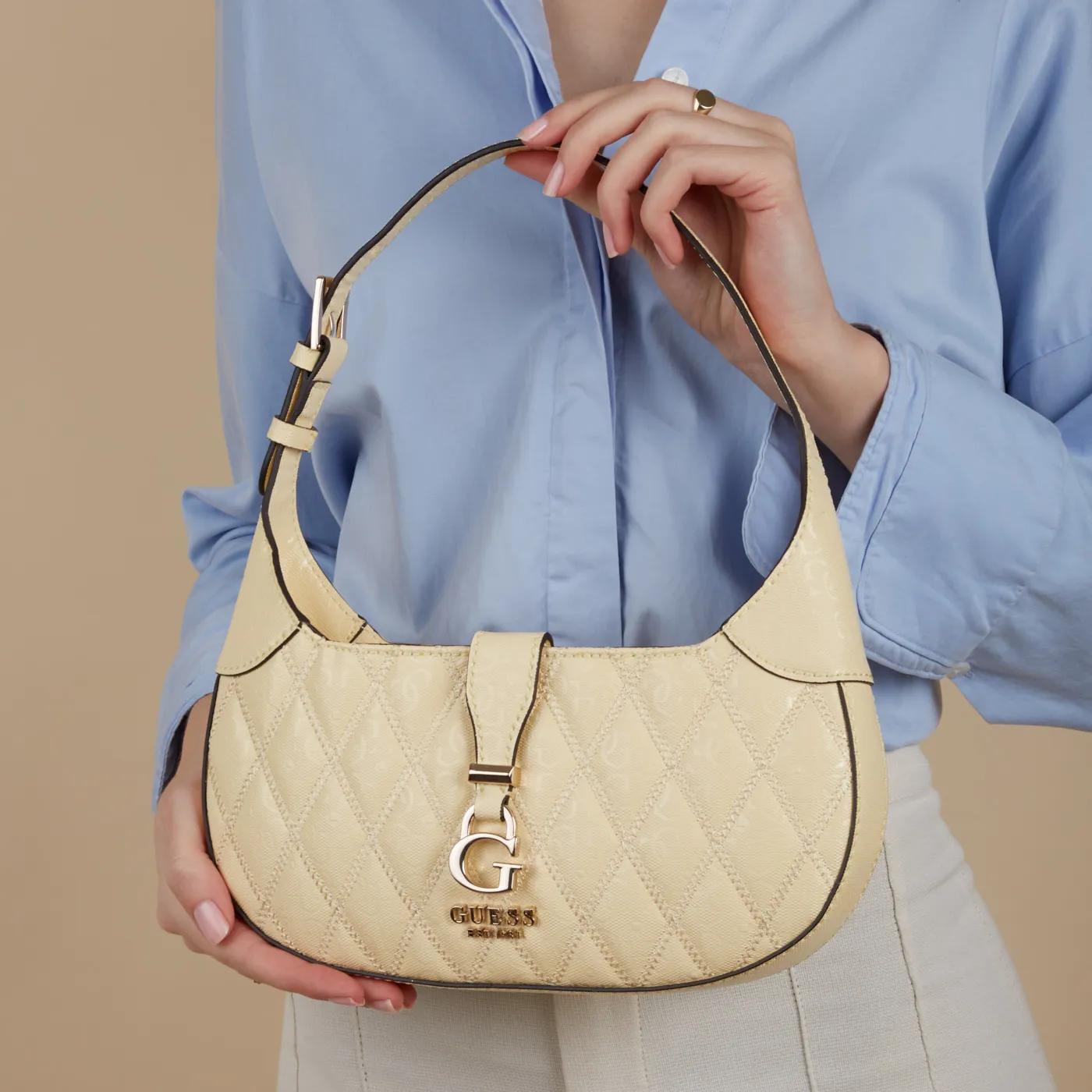 Guess Crossbody bags Adi Umhängetasche in geel