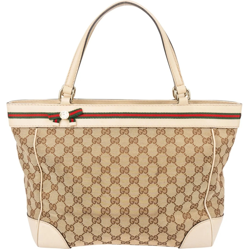 Gucci Schultertasche Gucci GG Monogram Princy Handbag braun