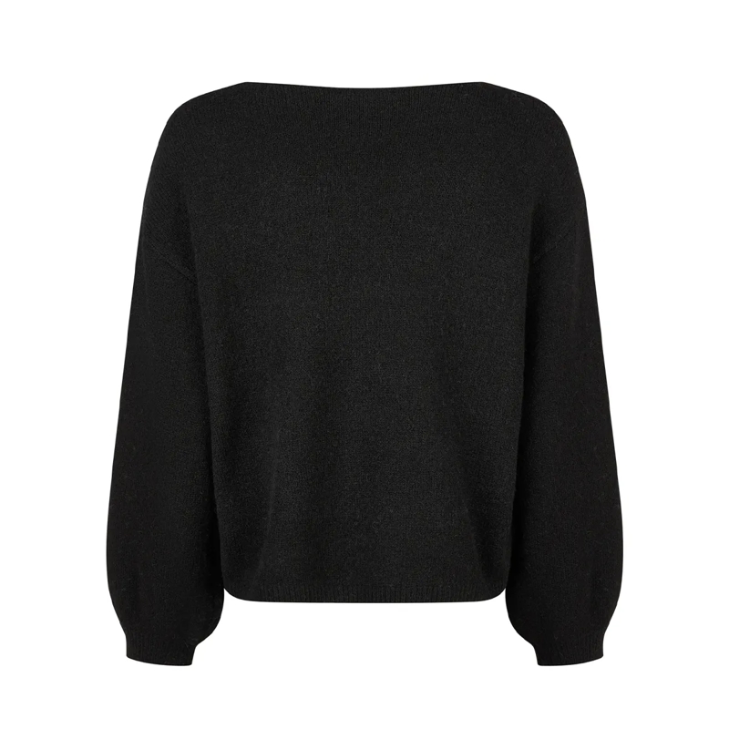 Marc Aurel Pullover Dieser Pullover aus elastischem Alpaka-Mix-Garn mi schwarz(Image 5)