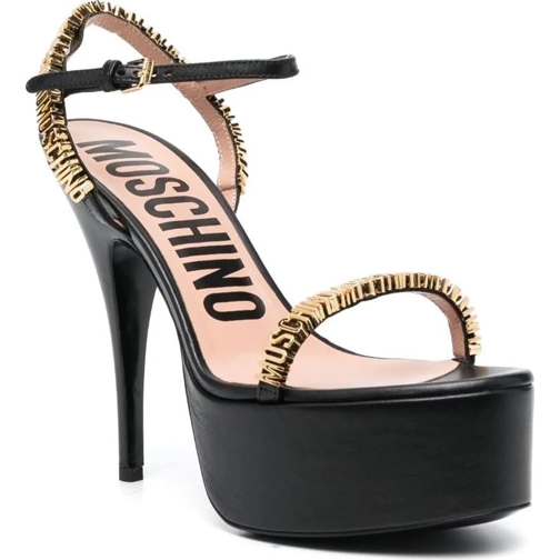 Moschino High Heel Sandals Black schwarz