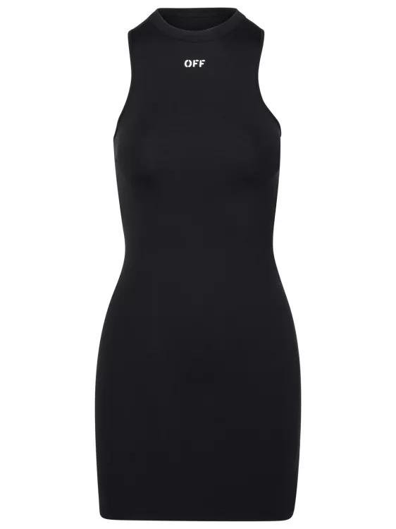 Off-White - Rowing%27 Black Polyamide Dress - Größe 38 - black