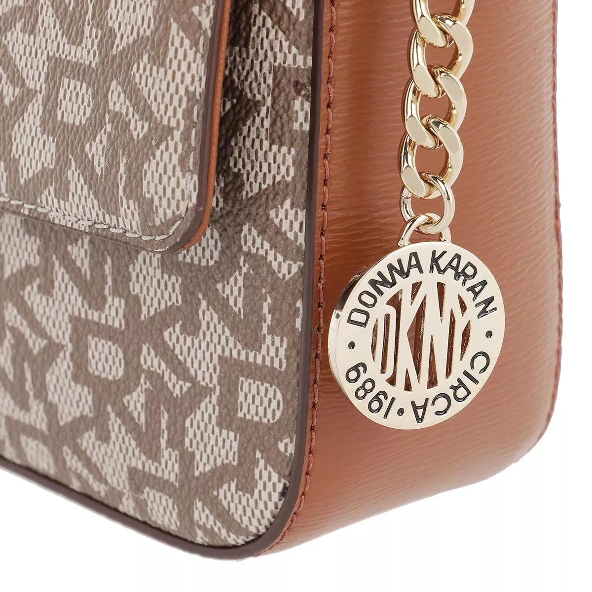 Dkny Bryant Logo Crossbody Bag - Neutrals