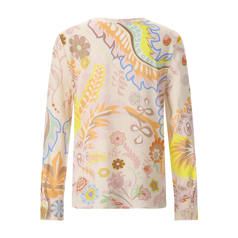 Herzensangelegenheit Bluse Blusenshirt mit Blumenmuster mehrfarbig(Image 2)