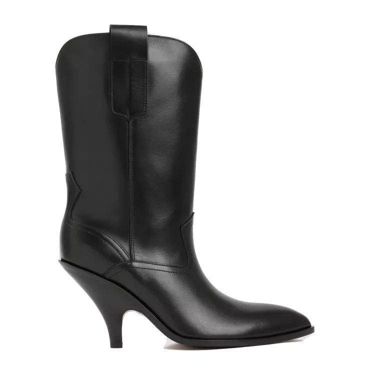 Thumbnail - Bally Stiefel - Black Lavyn Leather Boots - Gr. 38 (EU) - in Schwarz - für Damen