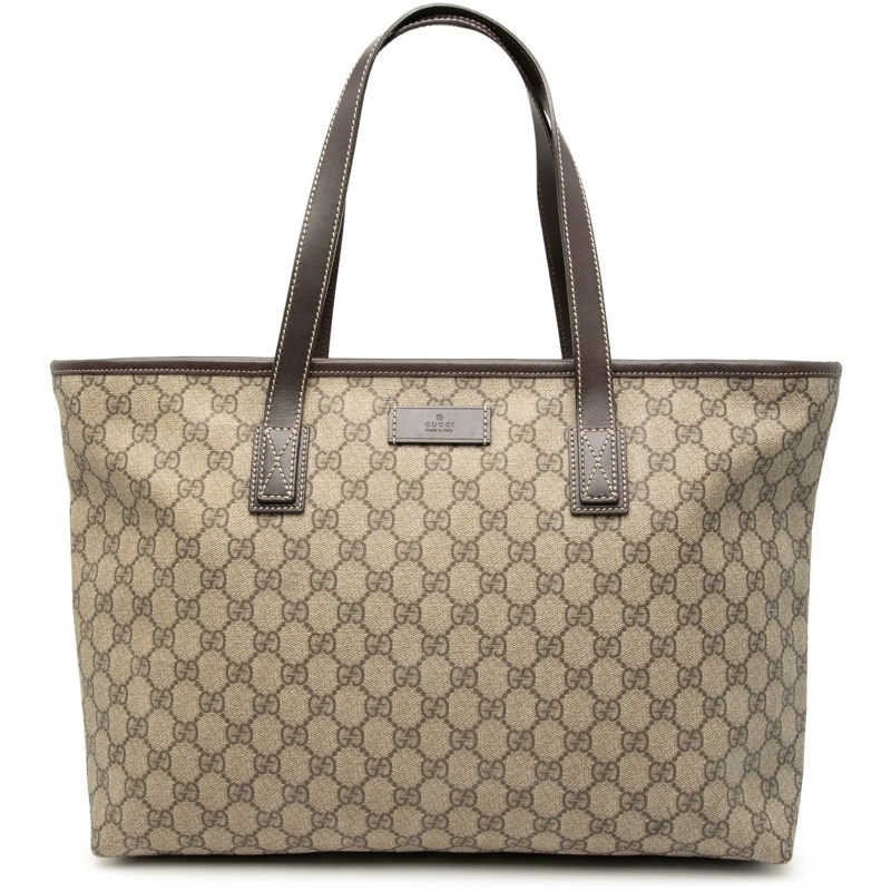 Gucci Shopper GG Supreme Tote braun