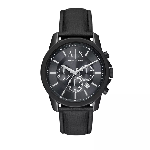 Armani Exchange Chronograph Stainless Steel Watch AX1724 Black Chronograph