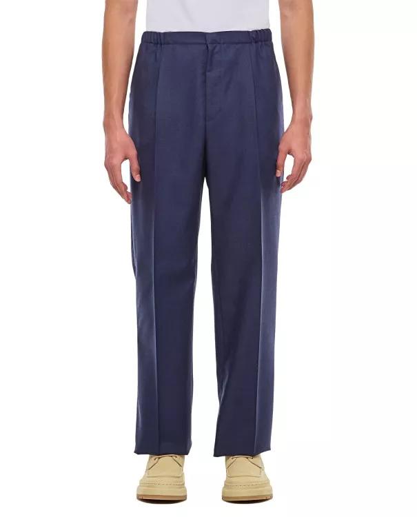 Fendi - Herbs Dyed Pants - Größe 48 - blue