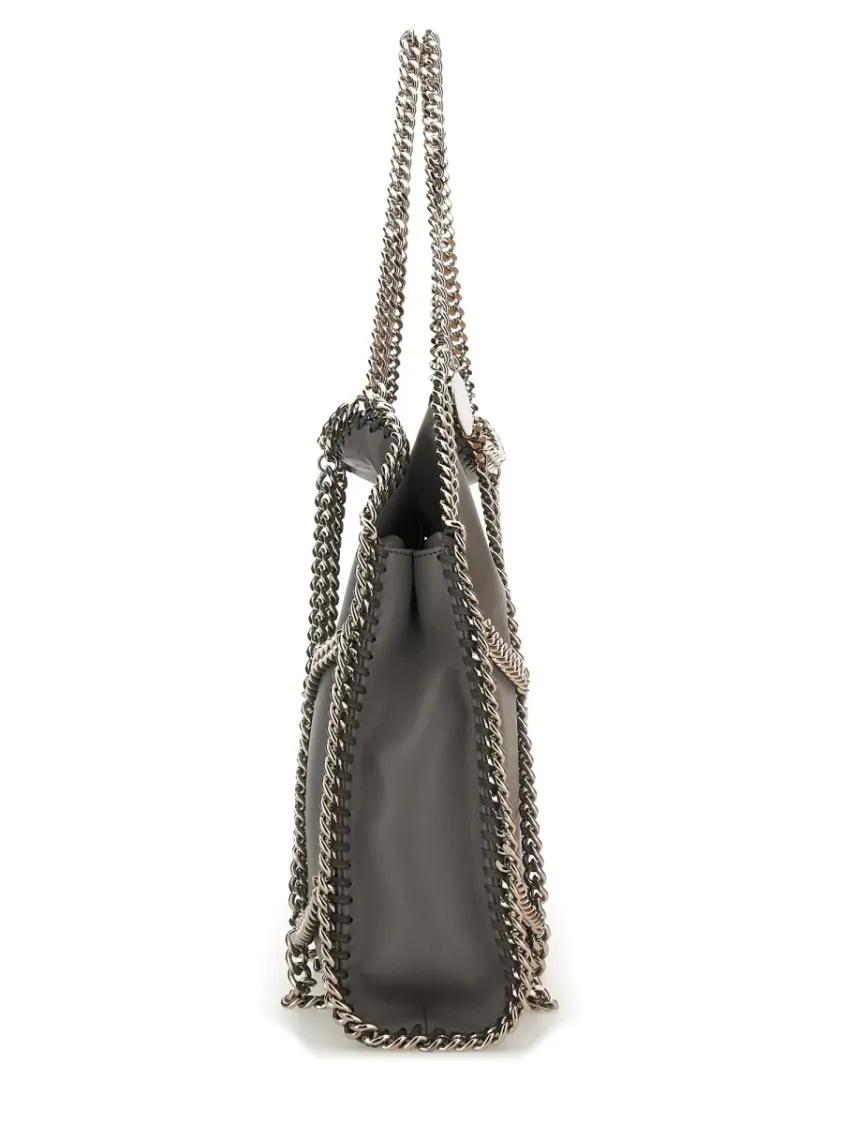 Stella Mccartney Shoppers & Totes Limited-Edition "Falabella Chain Cage" Mini Tote B in grijs