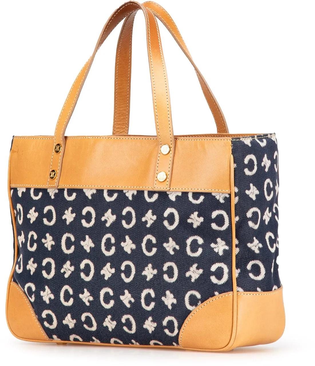 Thumbnail - Celine Crossbody Bags - C Macadam Denim Handbag - Gr. unisize - in Blau - für Damen