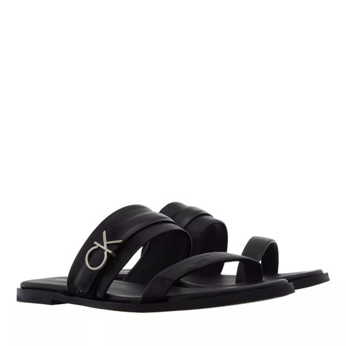 Calvin Klein Almond Slide W/Hw Ck Black Sandal