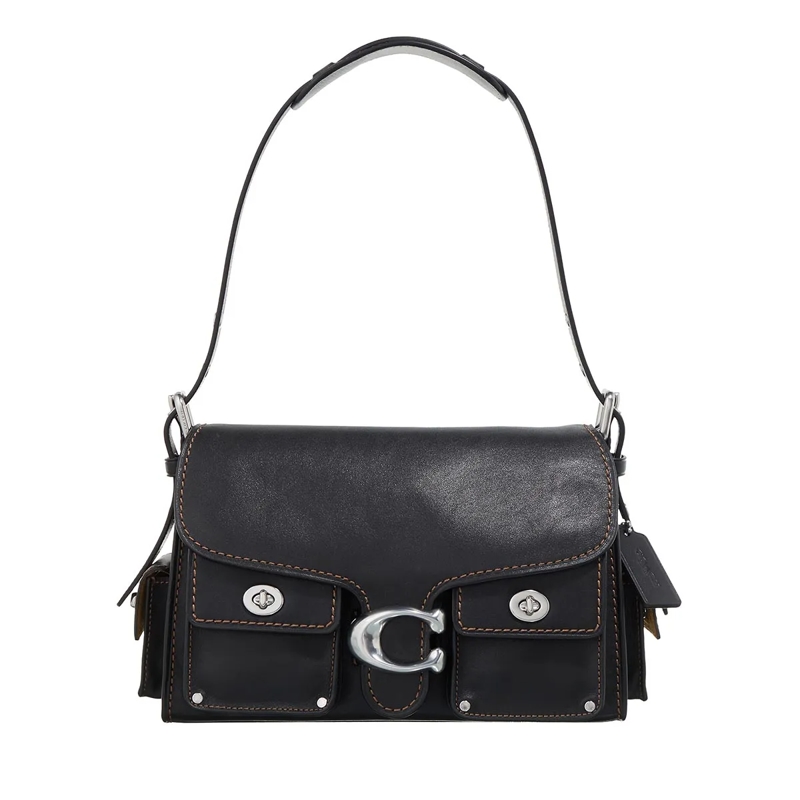 Coach Crossbody Bag Cargo Turnlock Soft Tabby Black