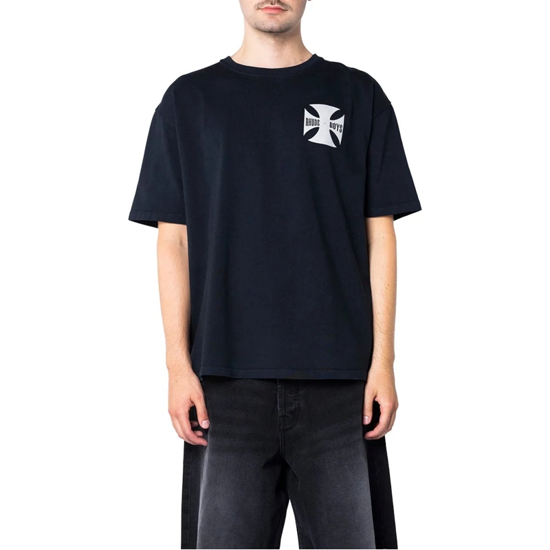 Rhude T-Shirt RHUDE BOYS TEE VINTAGE BLACK schwarz