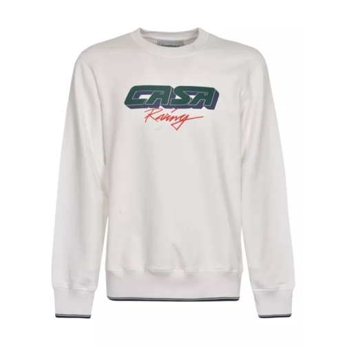 Casablanca Crewneck Sweatshirt White 