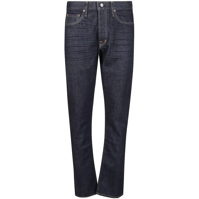 Tom Ford Slim-Fit-Jeans Slim Jeans Blue blau