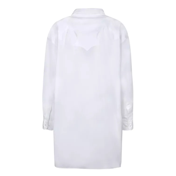 Maison Margiela Cotton Dress Shirt White