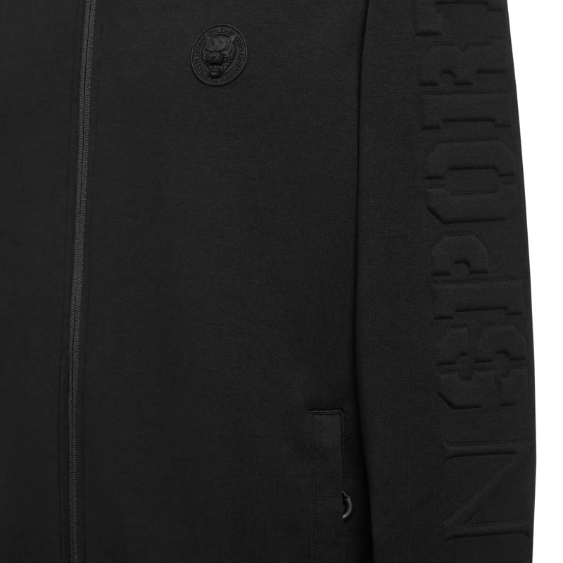 Plein Sport Top Kapuzen-Sweatshirt schwarz(Image 3)