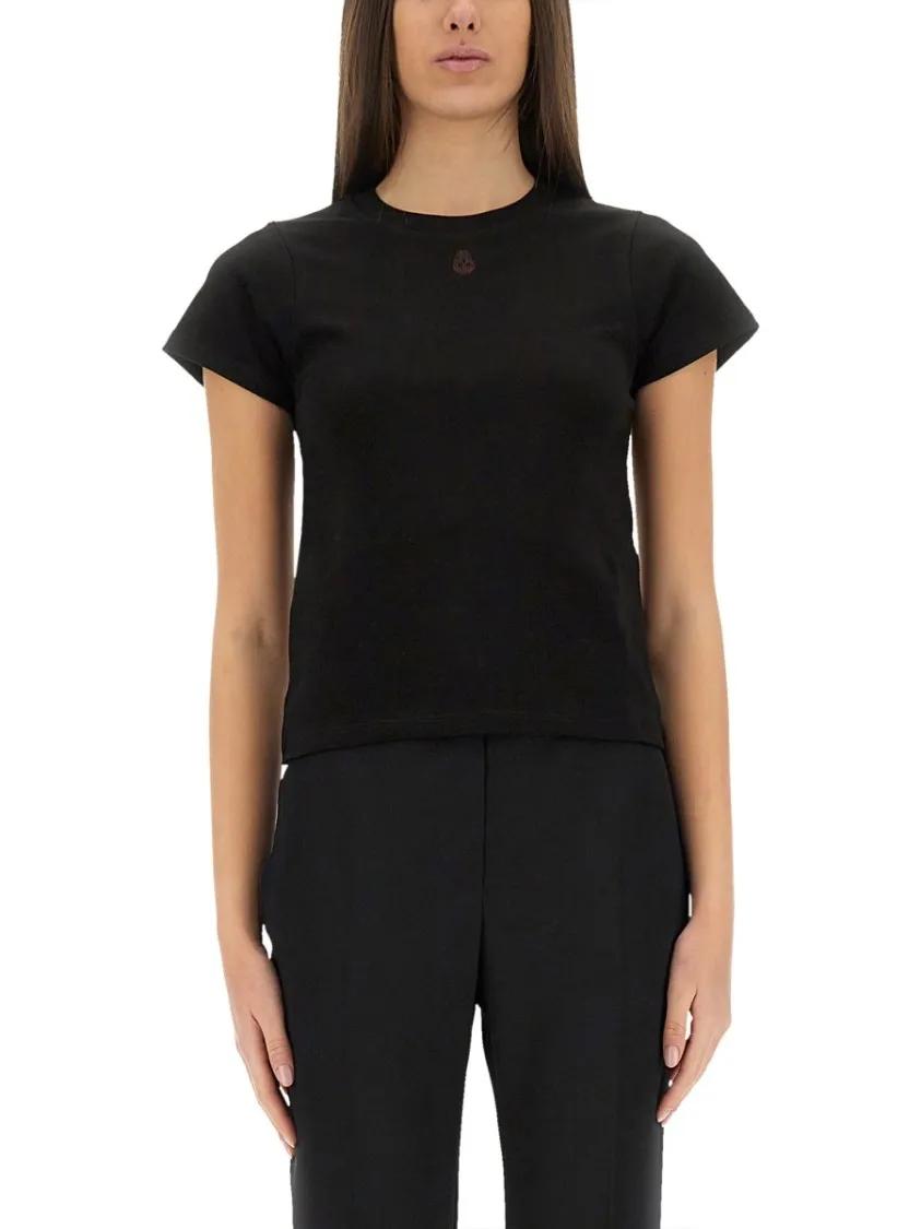 Thumbnail - Alexander McQueen - T-Shirt With "Skull" Embroidery - Größe 44 - schwarz