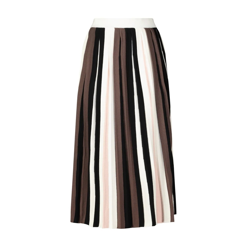 WEEKEND Max Mara Midirok Midirock Pleiadi im Streifen-Design Multicolor