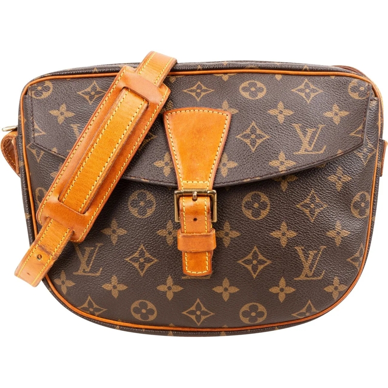 Louis Vuitton Tote Louis Vuitton Canvas Monogram Jeune Fille GM Cross braun